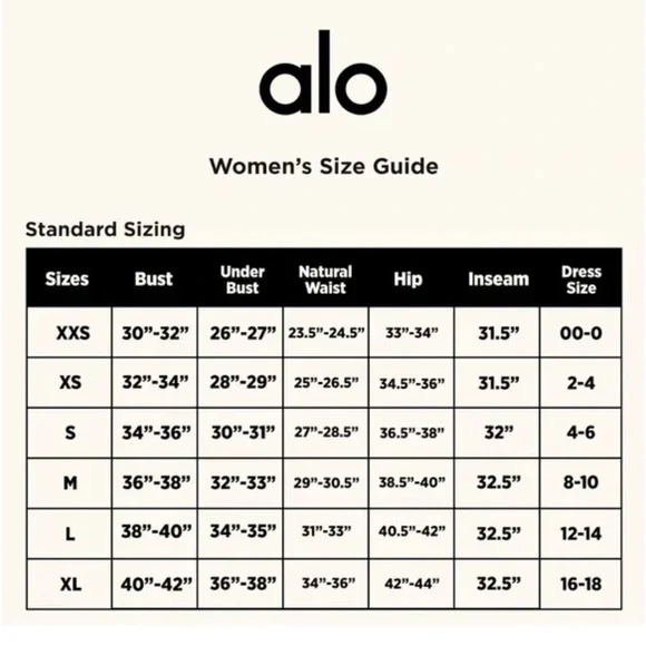 ALO Yoga Olive Green Moto Leggings with Ribbed Detail ~ No Size Tag *see Photos* - Picture 11 of 12